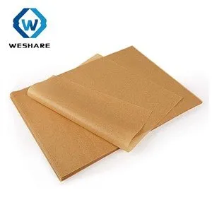 Fulls de paper de silicona barbacoa d'aliments antiadherents